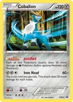 BW Black Star Promos Cobalion Pokémon card